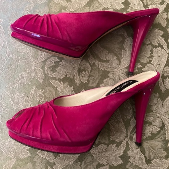 CHUCKiES New York Suede Heels made in Italy - Picture 2 of 8